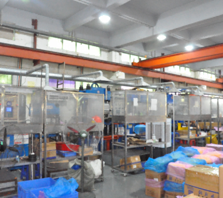 硅胶制品生产车间